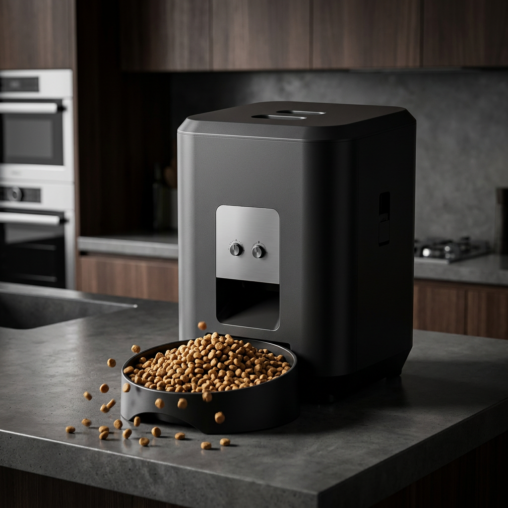 FeedFlow smart automatic pet feeder - hero shot
